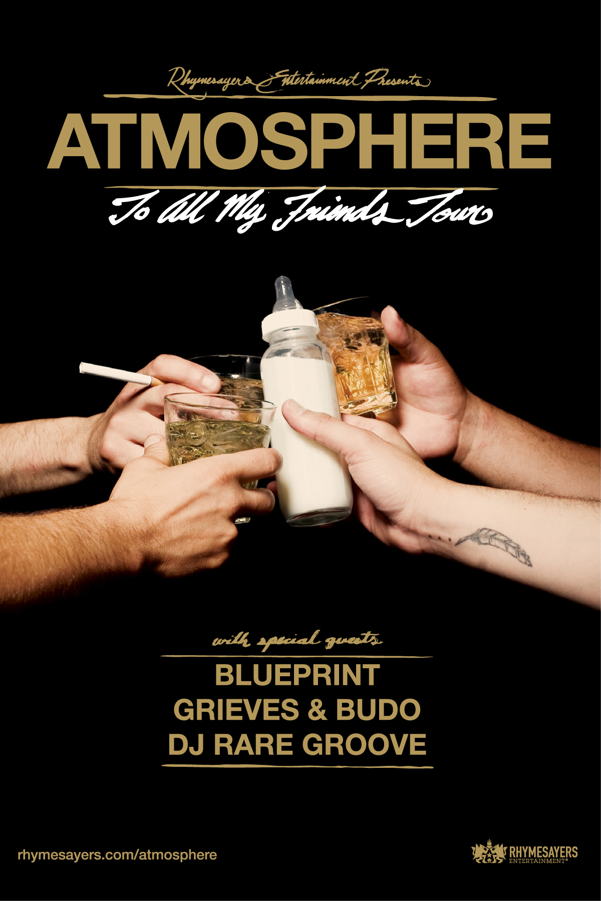 Atmosphere "To All My Friends Tour" featuring Blueprint
